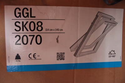 Lot 1 - Velux GGL SK08 2070 (114cm x 140cm)